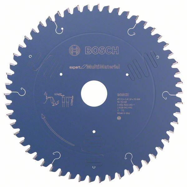 Bosch Accessories Expert for Multi Material 2608642492 Körfűrészlap 210 x 30 x 2.4 mm Fogak száma (collonként): 54 1 db