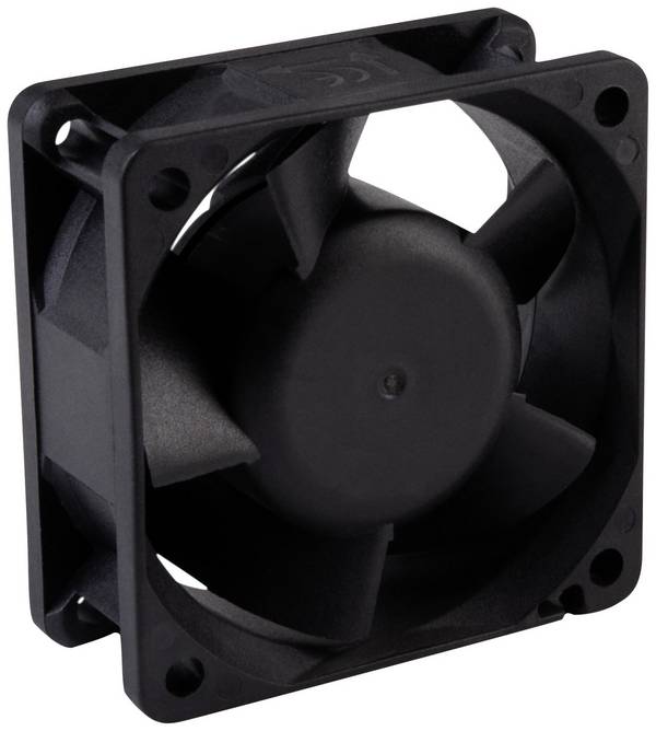 Kisfeszültségű axiális ventilátor 12V, 25 x 25 x 10 mm, Wallair 20100301