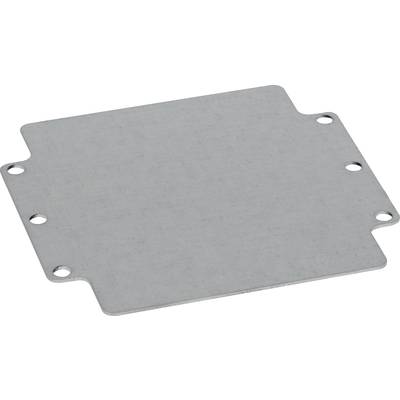 Acéllemez, szerelőlap műszerdobozhoz 142 mm x 144 mm Rittal GA 9112700