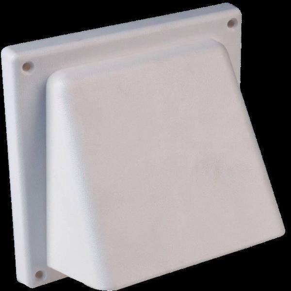Wallair N34810 Szellőző ház zárósapkával  Műanyag Cső átmérő: 12.5 cm