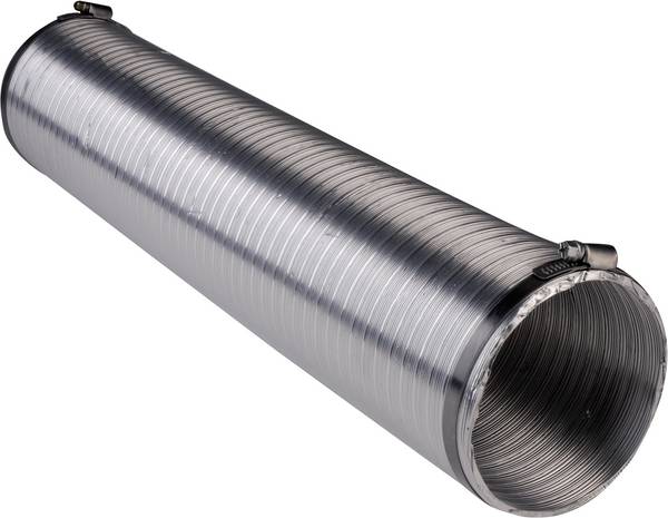 Wallair N51803 Hajlékony szellőzőcső Alumínium (Ø x H) 8 cm x 2.5 m Ezüst