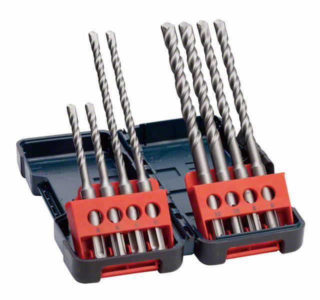 Bosch Accessories Bosch Power Tools 2607019902 Kalapácsfúró készlet 6 mm, 8 mm, 10 mm SDS-Plus 1 db