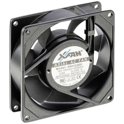 Axiális ventilátor, 230 V/AC 163 m³/h 120 x 120 x 38 mm, X-Fan RAH1238S1