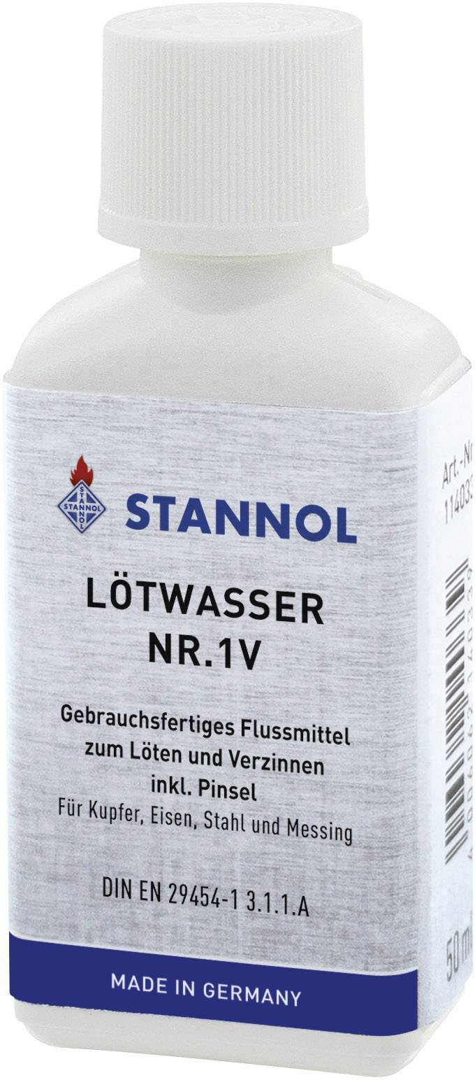 Forrasztóvíz, folyasztószer 50ml Stannol Nr. 1V 114033