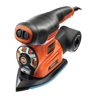 Black & Decker KA280 KA280-QS Multifunkciós csiszoló 220 W 100 x 165 mm, Ø 125 mm