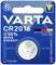 'VARTA CR2016 lítium elem csomagolásban, akár 55%-kal több energiát kínál.'