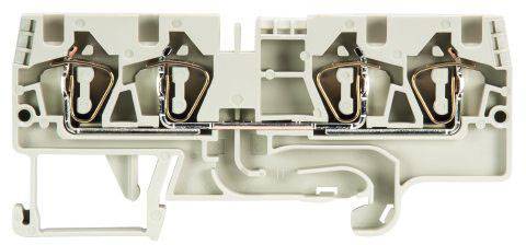 Wieland Electric 56.704.5155.0 Átmenő sorkapocs Szürke 1 db