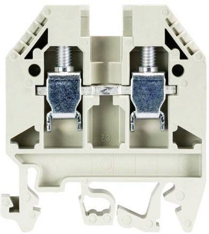 A terminálon keresztül WK 6/U Grau Wieland Electric Szürke Tartalom: 1 db