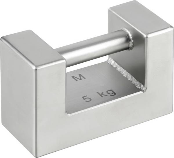 Kern 346-06 M1 tömb tömege 5 kg rozsdamentes acél