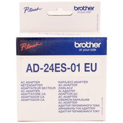 "Brother AD-24ES-01 EU" hálózati adapter csomagolása több nyelven