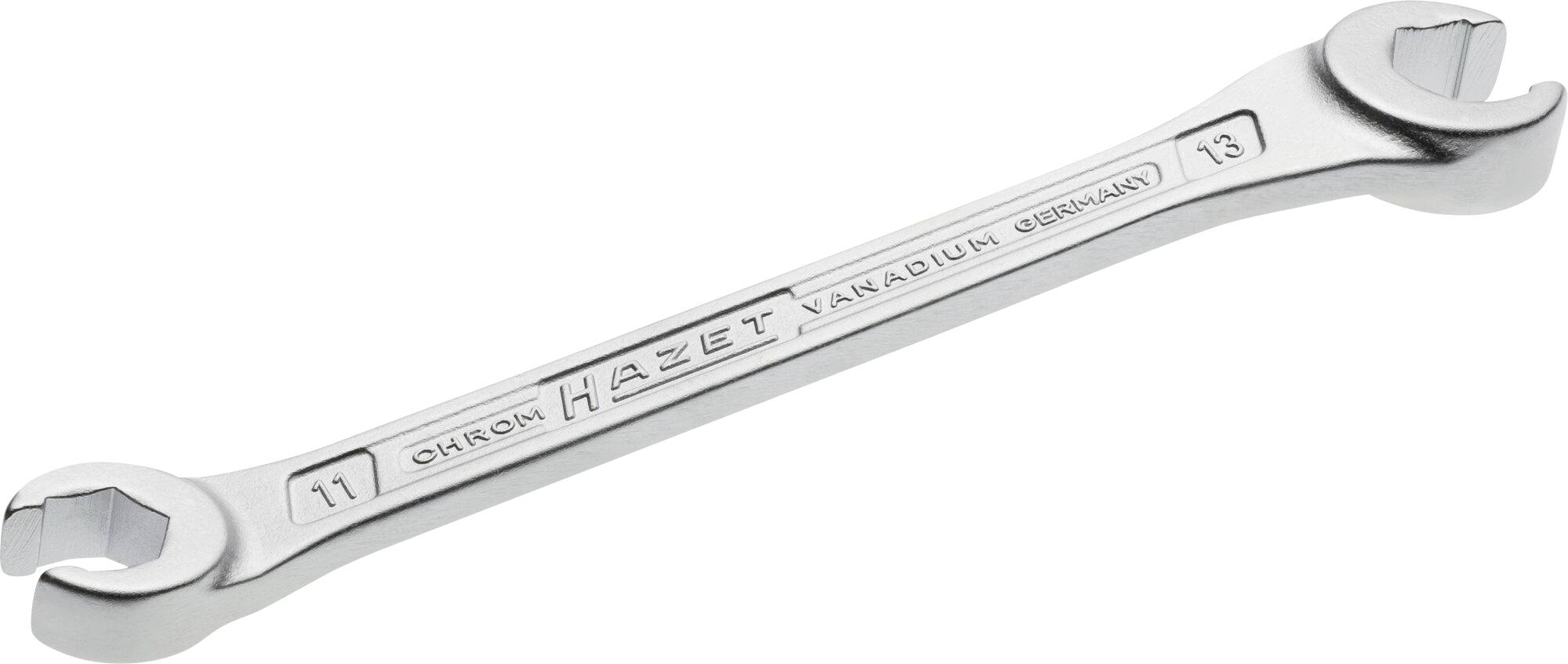 Nyitott kettős csillagkulcs, 11/13 mm, Hazet 612-11X13