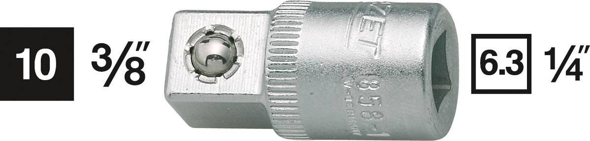 Adapter 1/4-ról 3/8-ra, Hazet 858-1