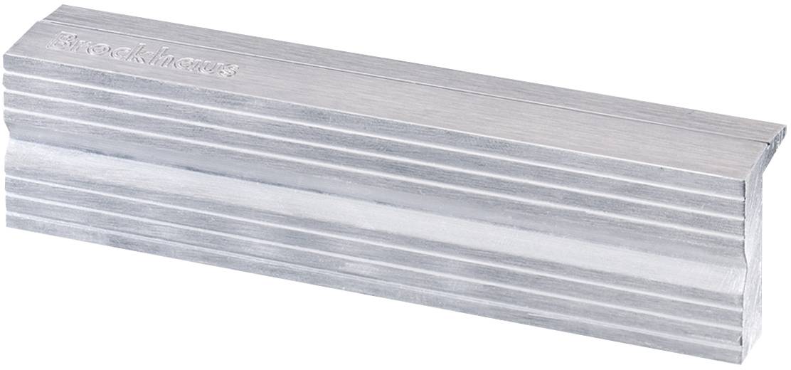 Mágneses rögzítésű, 140 mm széles alumínium védőpofa satuhoz