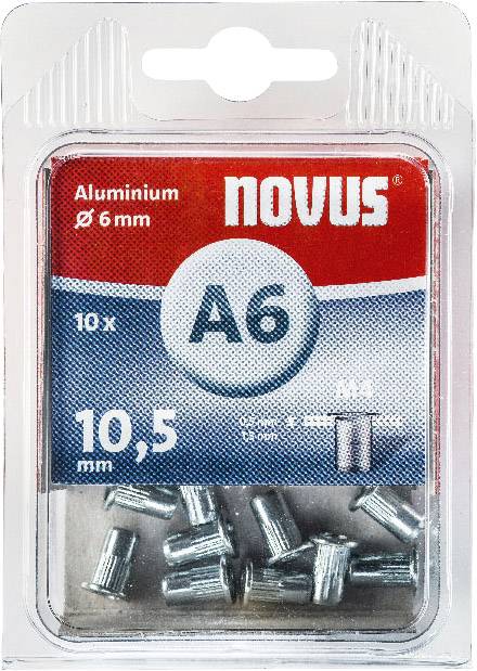 SZEGECSANYA ALUMÍNIUM 4 X 10,5 MM (10 DB)