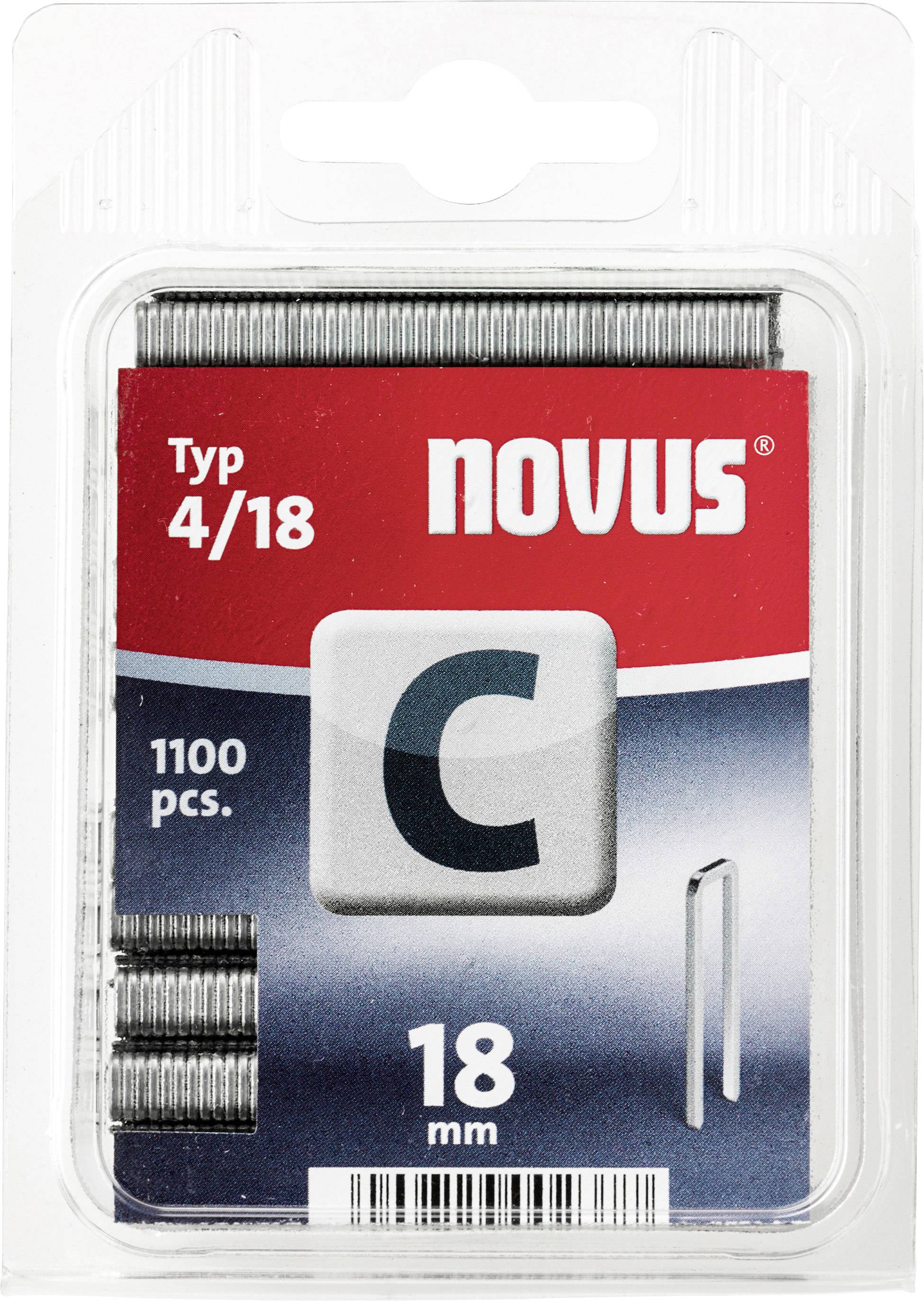 Keskenyhátú kapocs, NOVUS C4/18 1100 db-0