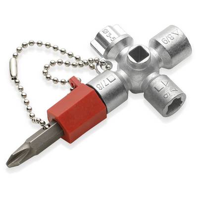 Elektromos kapcsolószekrény kulcs mini, Knipex 00 11 02