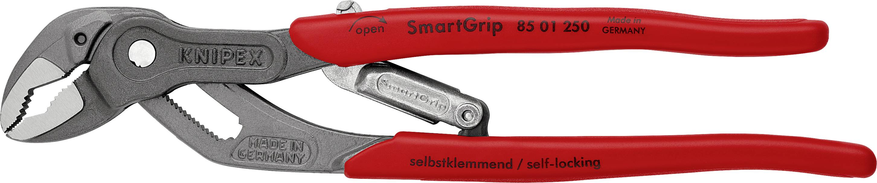 Önbeálló vízpumpa fogó KNIPEX SmartGrip