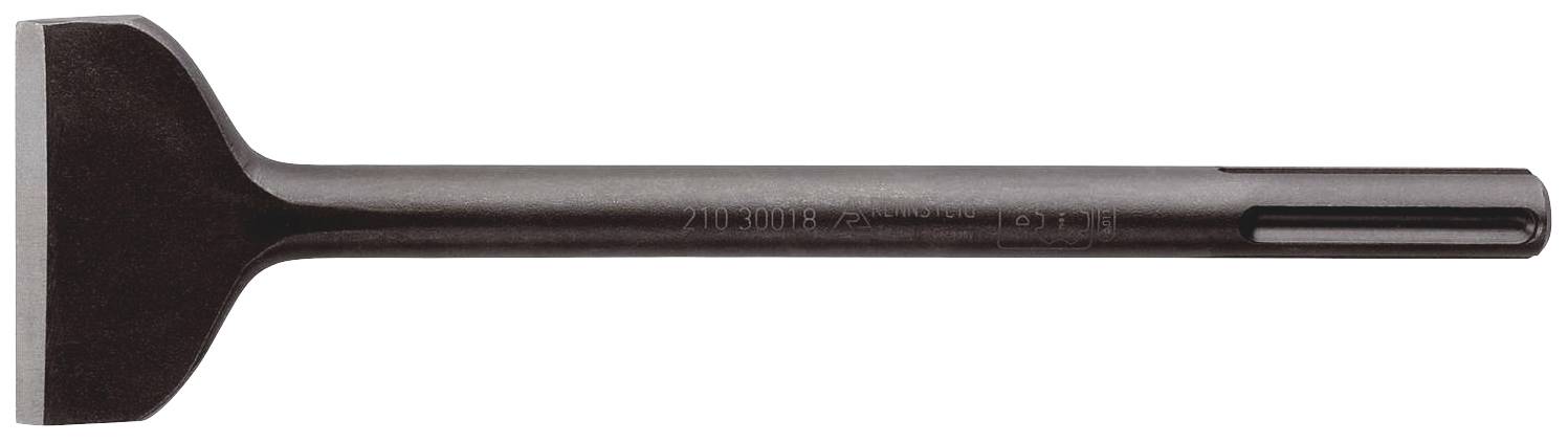 Lapos élű kalapácsvéső, alkalmas nagy teljesítményű véső kalapácsokhoz.