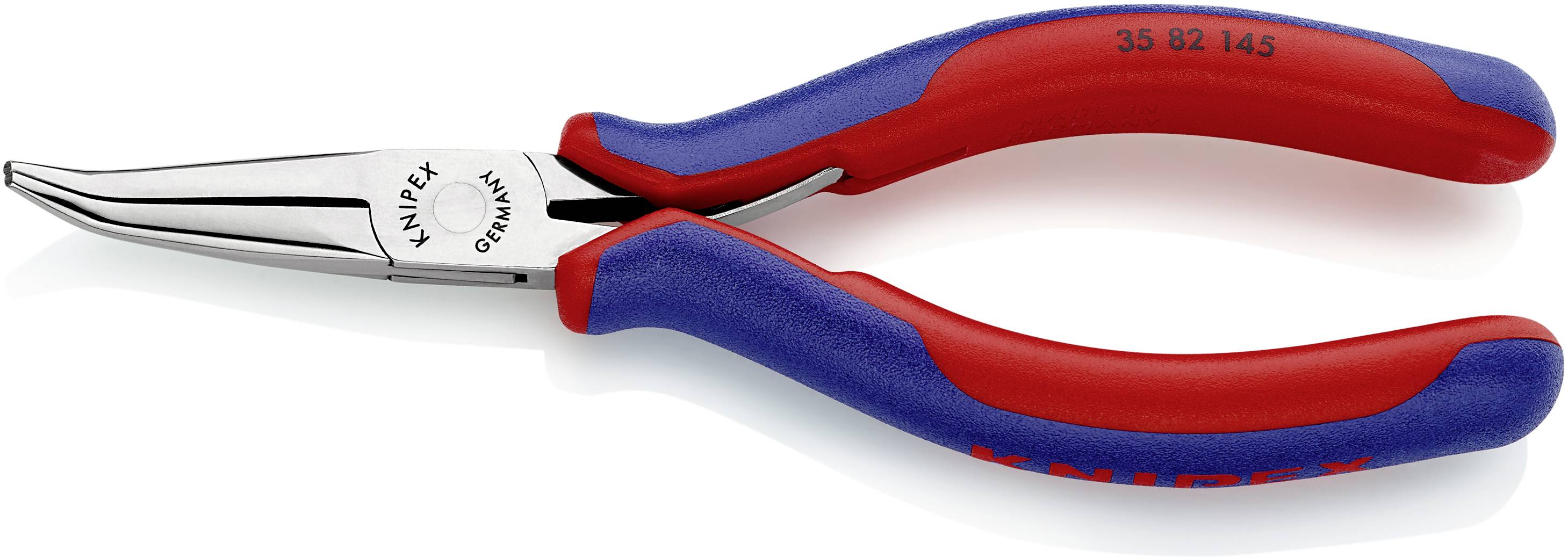 Knipex 35 82 145 Hajlított csőrű fogó 45° 145 mm