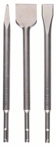 Bosch Accessories 2607019457 Promoline Véső készlet 3 részes Teljes hossz 250 mm SDS-Plus 1 készlet