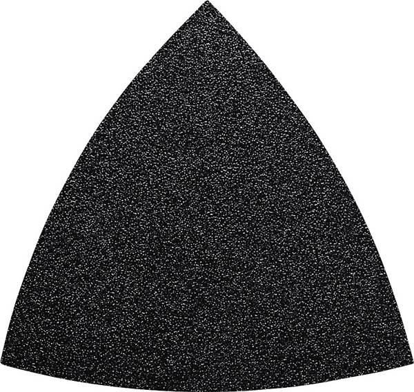 Fein  63717089016 Delta csiszolópapír Tépőzárral, Lyuk nélküli Szemcsézet 220 Sarokméret 80 mm  50 db