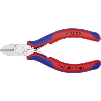 Laposfogó piros és kék markolattal, ezüstös vágóélekkel. A markolaton a 'Vanadin-Super' felirat olvasható.