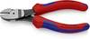 Erőkímélő oldalcsípőfogó, közepes/kemény/zongora huzal max.: Ø 3,4/2,5/2 mm, Knipex 74 12 160