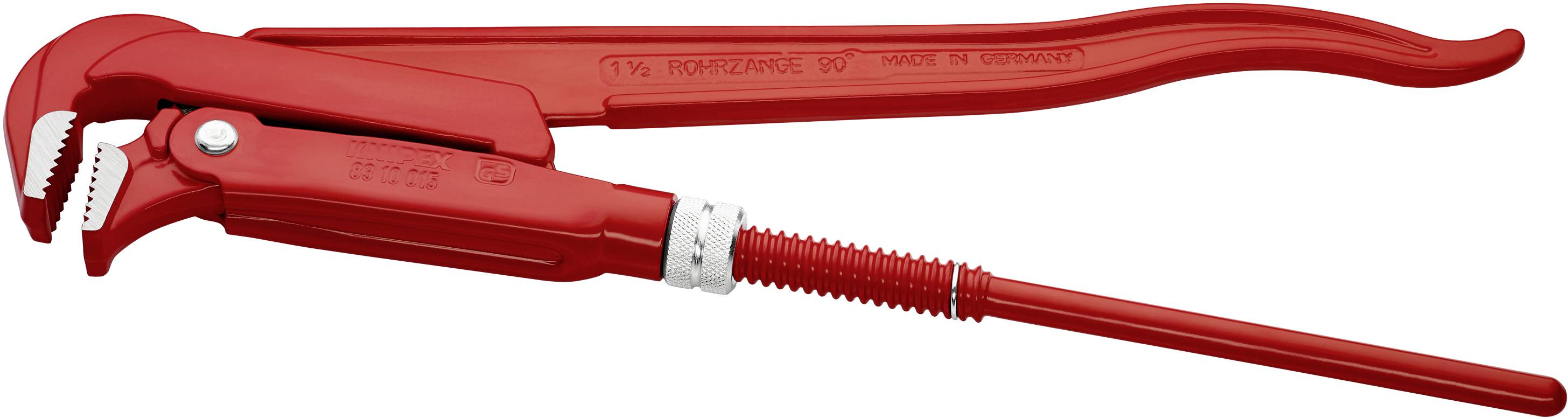 Knipex 83 10 015 Csőfogó, svédfogó 90° lesarkított pofa (2 3/8) 60 mm