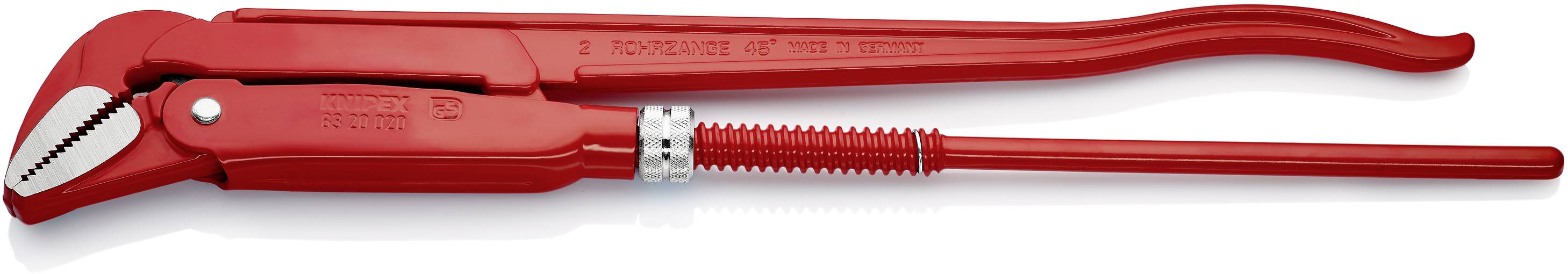 Knipex 83 20 020 Csőfogó, svédfogó 45° lesarkított pofa (2 3/4) 70 mm