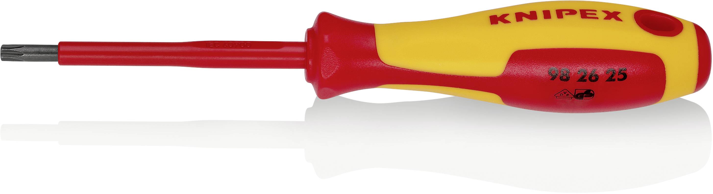 VDE torx csavarhúzó, T25, Knipex 98 26 25