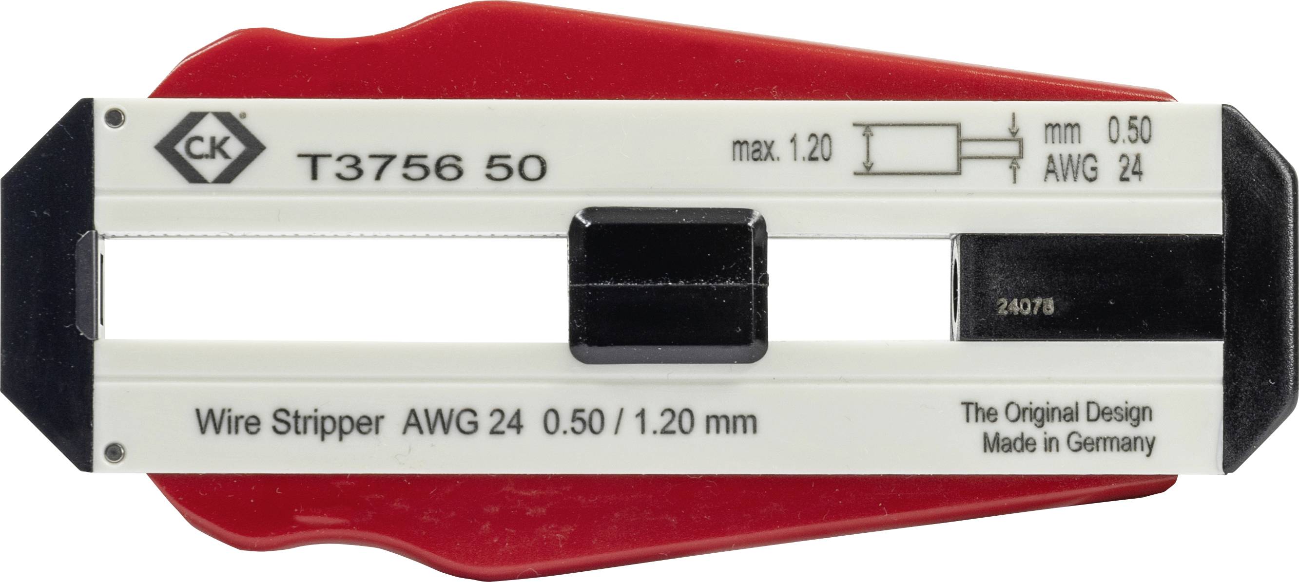 Vékony PVC vezeték és PTFE huzal csupaszoló, blankoló max. 0.50 mm C.K. T3756 50