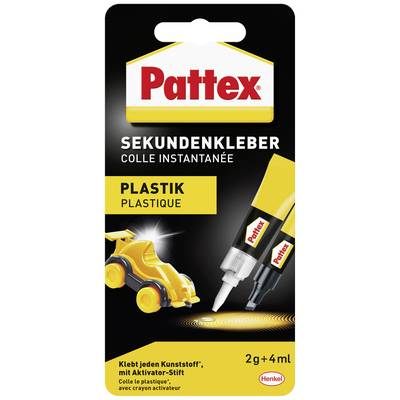 Pattex Plastix Műanyag ragasztó PSA1C 1 készlet