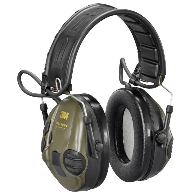 3M Peltor SportTac MT16H210F-478-GN Impulzus hallásvédő fültok 26 dB 1 db-2
