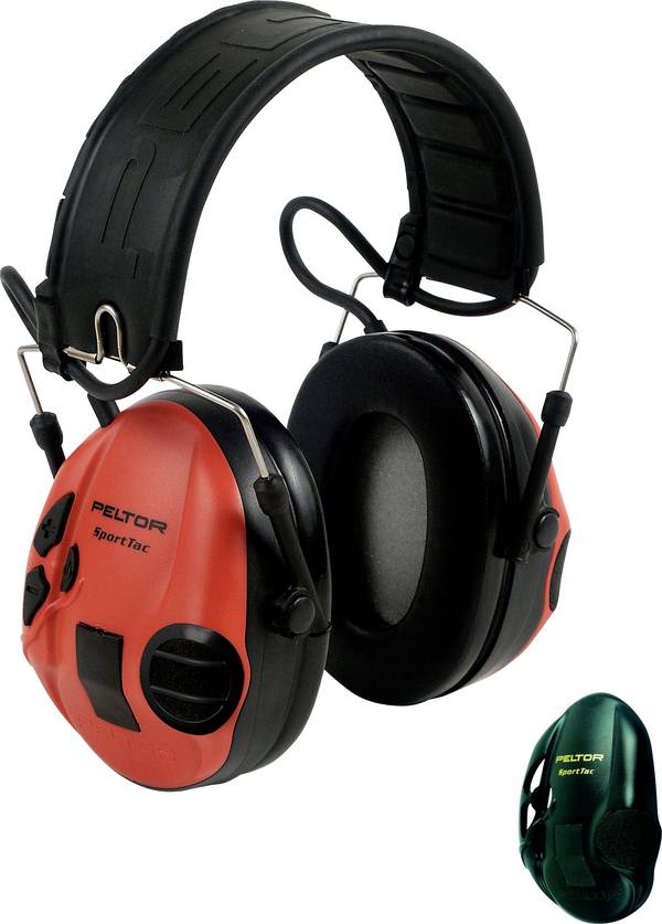 3M Peltor SportTac MT16H210F-478-RD Impulzus hallásvédő fültok  26 dB    1 db
