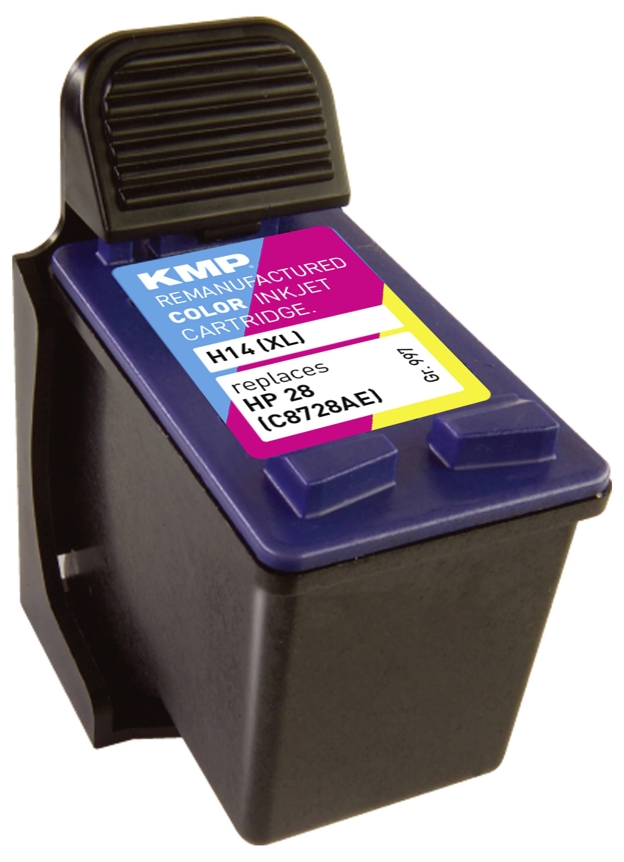 KMP Tinta helyettesíti HP, Odixion 28, C8728AE Kompatibilis Színes H14 0997,4280-2