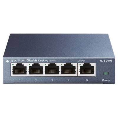 5 portos Gigabites RJ45 ethernet switch 1000 MBit/s TP-LINK TL-SG105