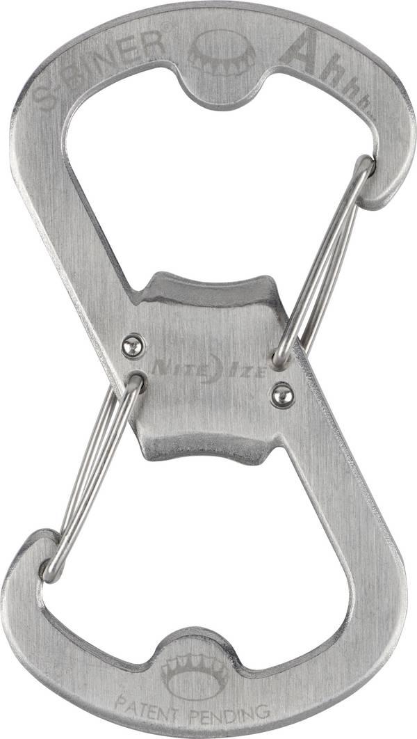 Dupla karabíner sörnyitóval, S-Biner Ahhh NI-SBO-03-11 S-Biner Ahhh, NITE Ize