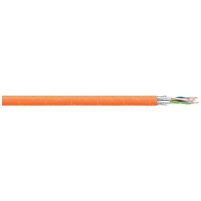 Faber Kabel 100952 Hálózati kábel CAT 7 S/FTP 4 x 2 x 0.25 mm² Narancs méteráru