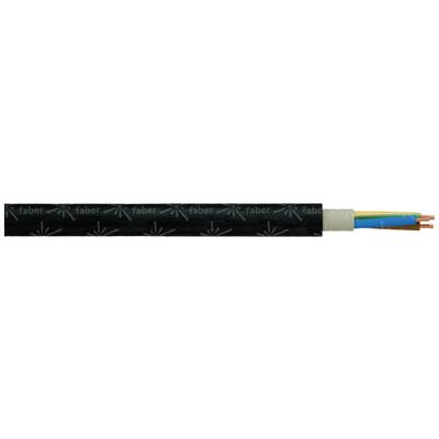 Faber Kabel 010116 Erősáramú kábel NYY-J 1 x 16 mm² Fekete méteráru