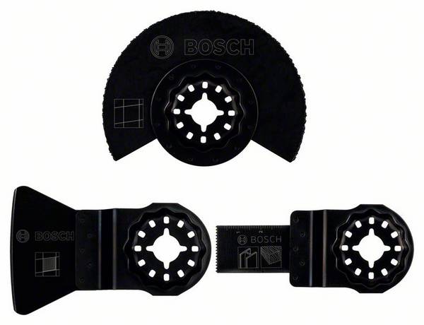 Bosch Accessories 2607017324 PMF  Többfunkciós szerszám tartozék készlet 3 részes   1 készlet