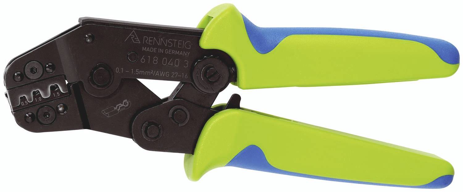 Rennsteig Werkzeuge PEW8.40 618 040 3 1 Krimpelőfogó Szigeteletlen nyitott csatlakozók 0.25 - 1.5 mm²