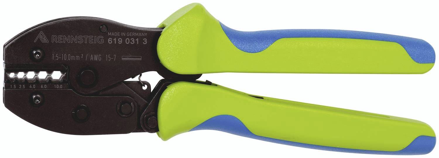 Rennsteig Werkzeuge PEW9.31 619 031 3 Krimpelőfogó Szigeteletlen összetolható csatlakozók 1.5 - 10 mm²