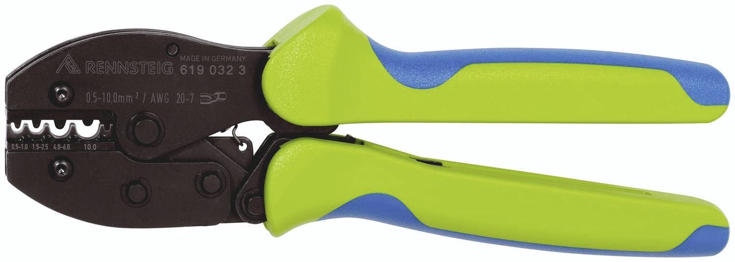 Rennsteig Werkzeuge PEW9.32 619 032 3 Krimpelőfogó Szigeteletlen összekötő 0.5 - 10 mm²