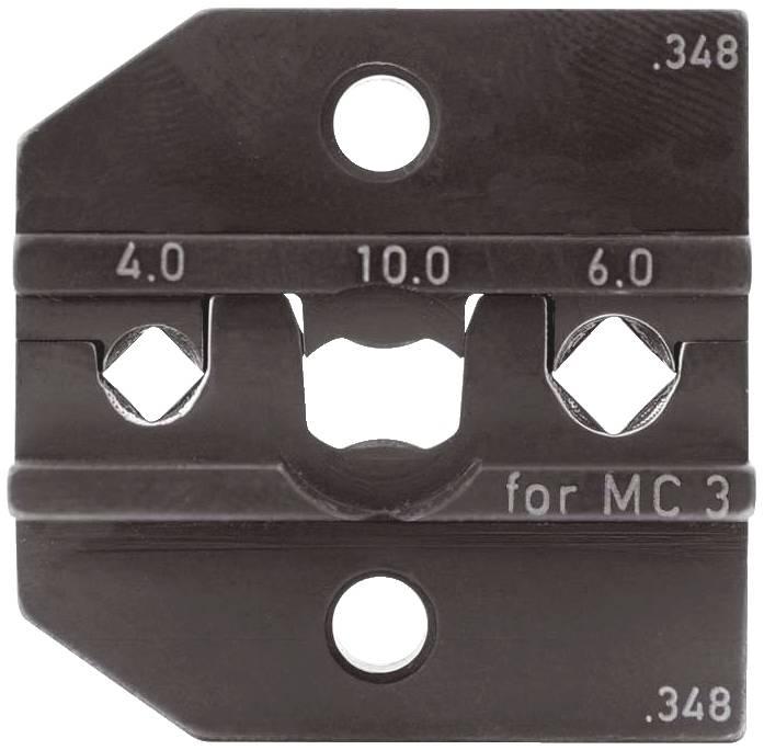 Rennsteig Werkzeuge 624 348 3 0 Krimpelő betét Napelemes dugós csatlakozó Alkalmas fogó MC3 4 - 10 mm² Alkalmas márka Rennsteig Werkzeuge PEW 12