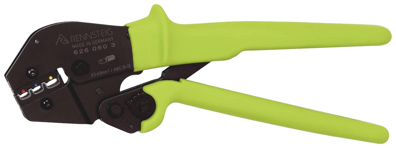 Rennsteig Werkzeuge PEW16.50 626 060 3 Krimpelőfogó Szigetelt kábelcsatlakozó 0.5 - 6 mm²