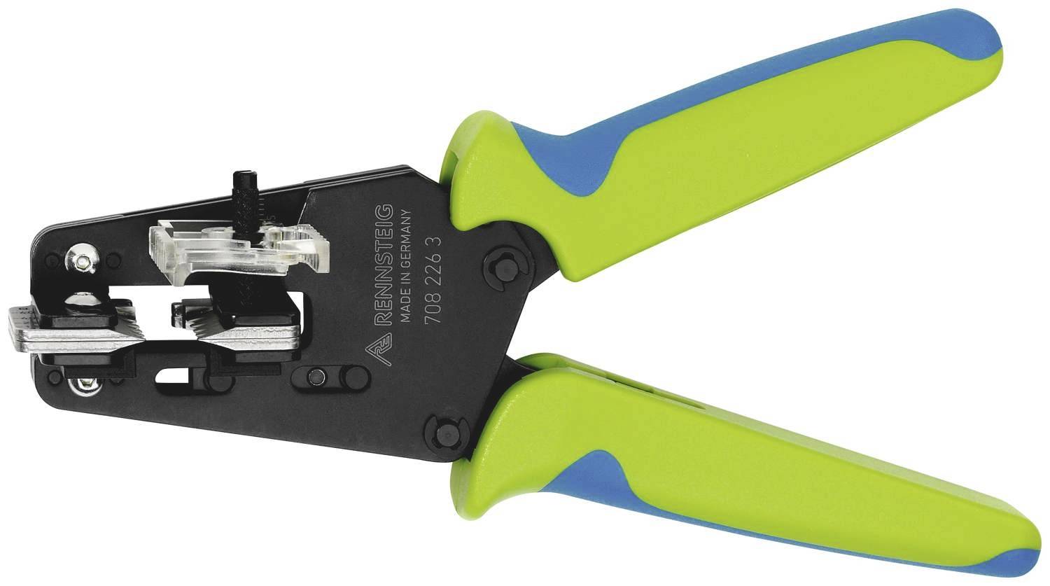 Rennsteig Werkzeuge 708 226 3 Villanyszerelő Csupaszoló fogó Cserélhető késsel 1.5 - 6 mm² Alkalmas márka Rennsteig Werkzeuge
