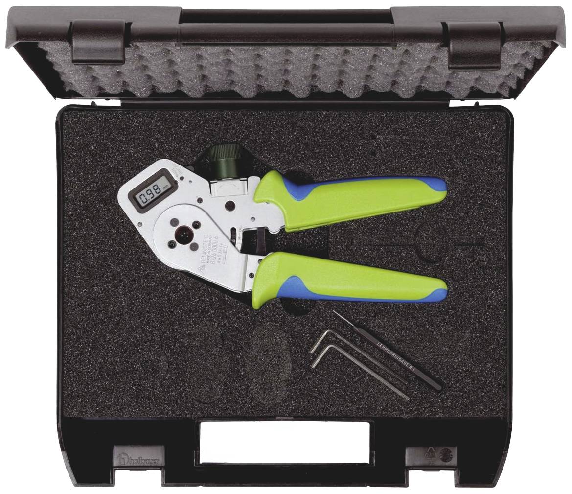 Rennsteig Werkzeuge DigiCrimp MIL 8.72-6 8726 0000 61 Krimpelőfogó Sodort stift- és aljzatos érintkezők 0.08 - 2.5 mm² Műanyag hordtáskával