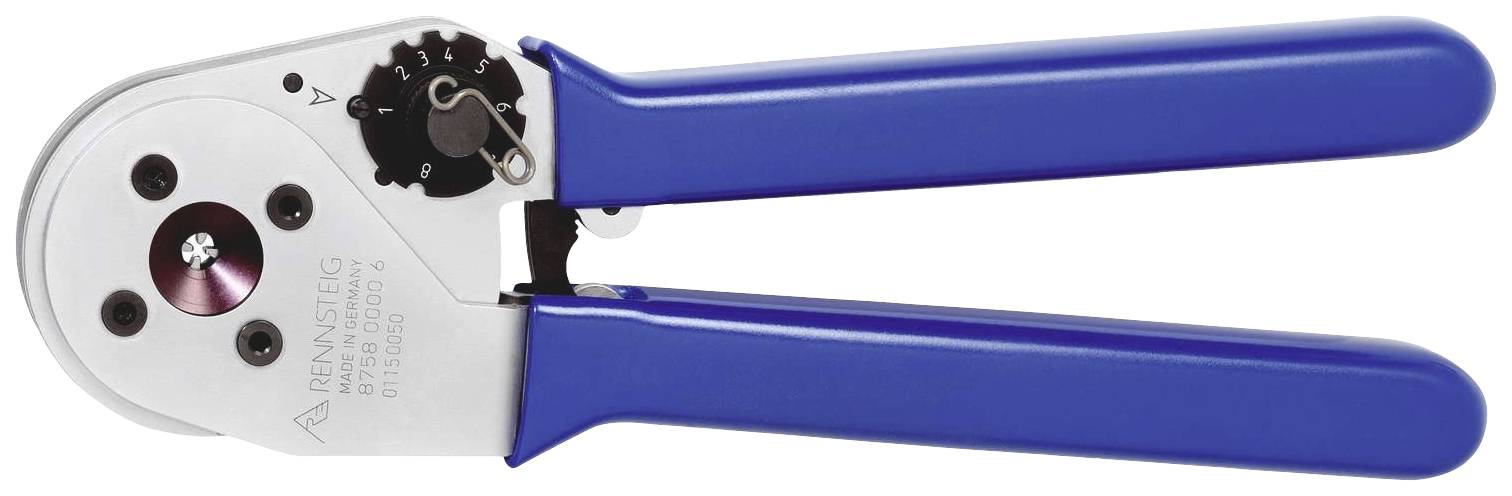 Rennsteig Werkzeuge Selector Crimp 8.75-8 8758 0000 6 Krimpelőfogó Sodort stift- és aljzatos érintkezők 0.14 - 3.3 mm²