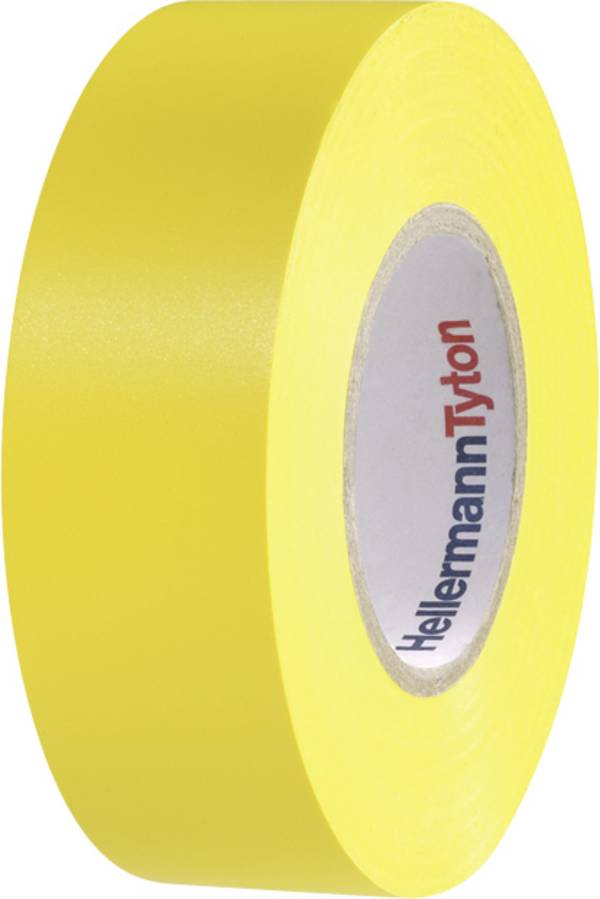 HellermannTyton HelaTape Flex 15 710-00153 Szigetelőszalag HelaTape Flex 15 Sárga (H x Sz) 20 m x 19 mm 1 db