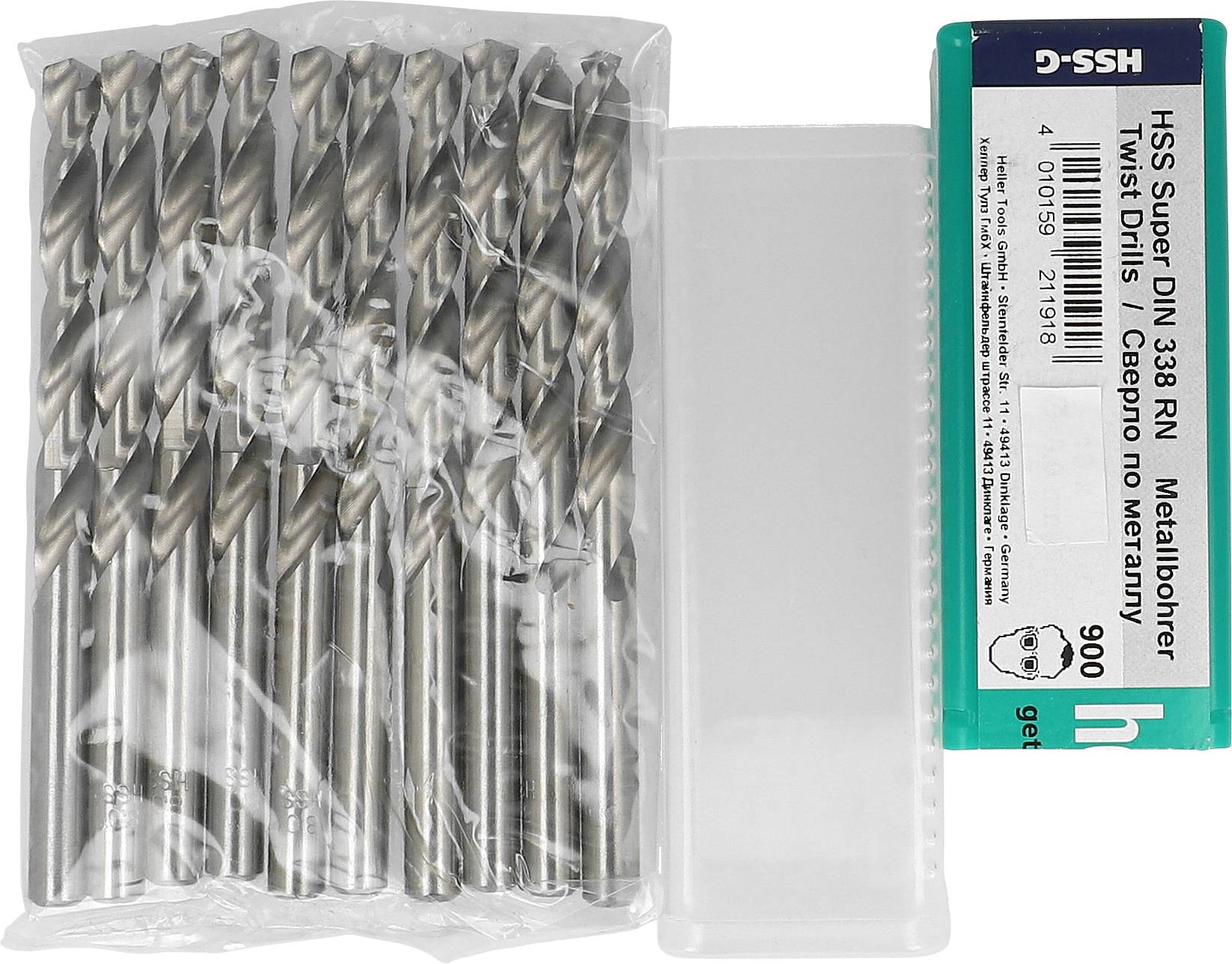 Heller 25734 3 HSS Fém spirálfúró 13.5 mm Teljes hossz 160 mm Csiszolt DIN 338 1 db